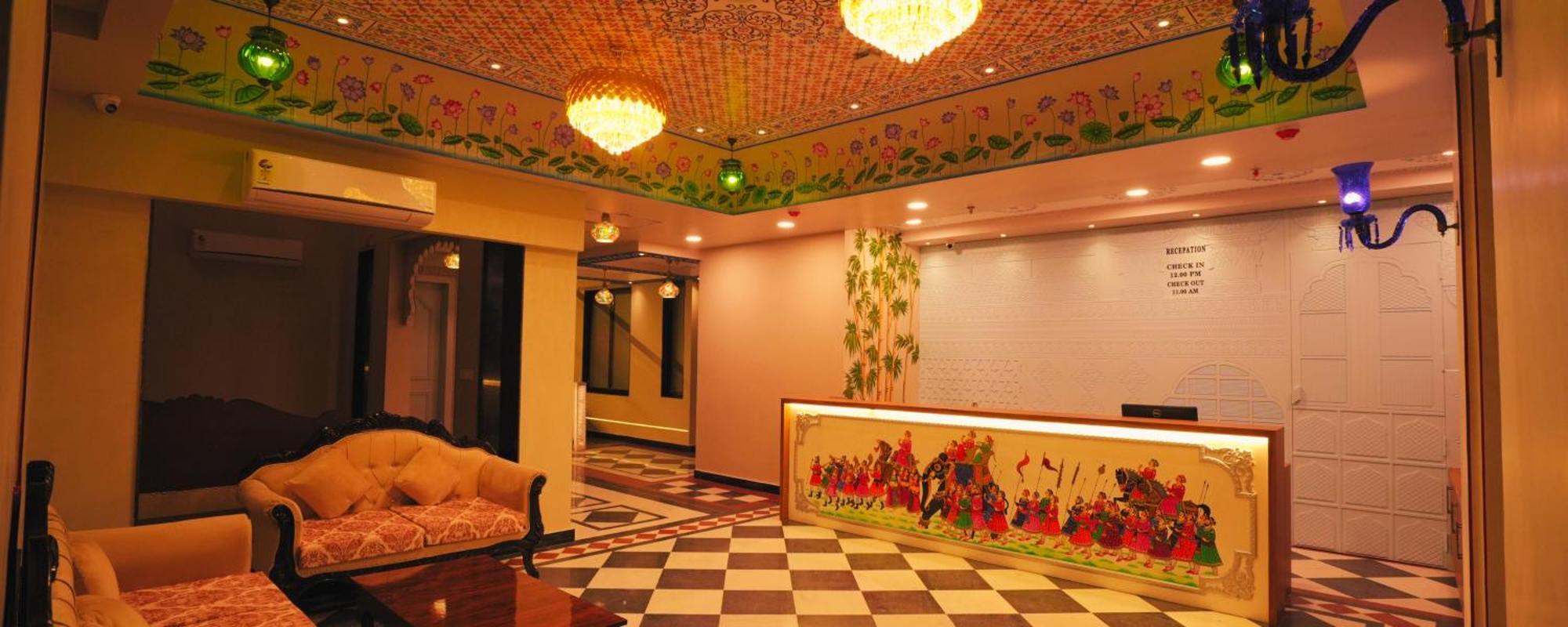 The Biletha Bagh Hotel Udaipur Bagian luar foto
