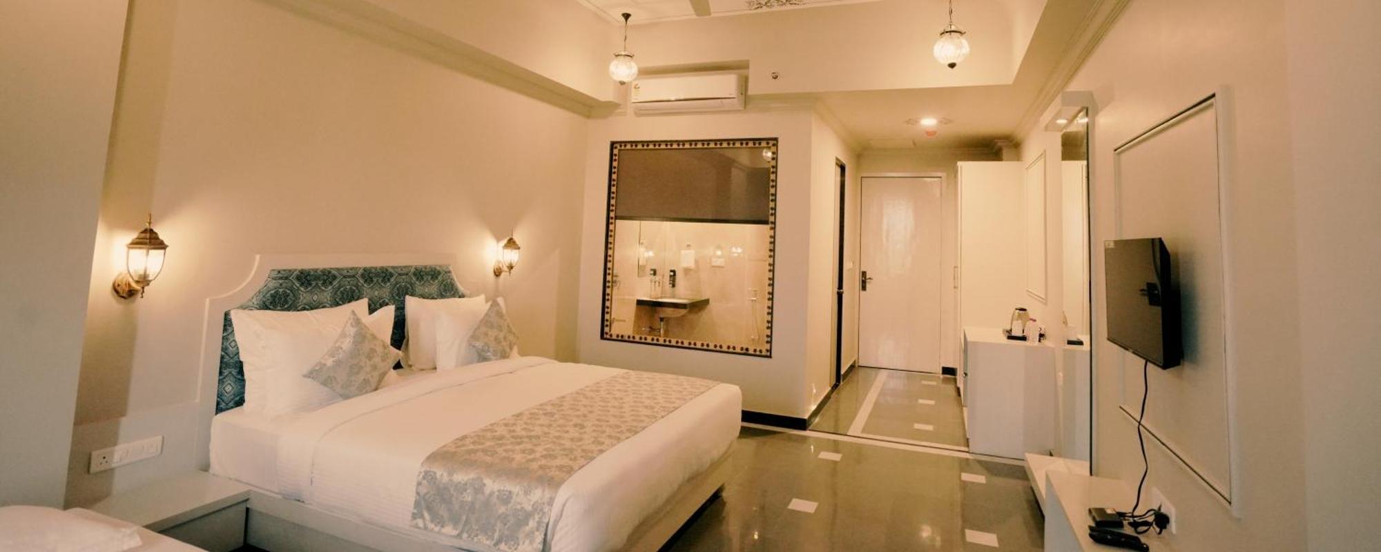 The Biletha Bagh Hotel Udaipur Bagian luar foto